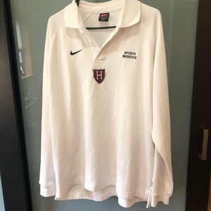 Nike Dri-fit long sleeve polo